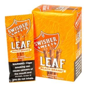 Swisher Sweets Leaf Peach Brandy 3/$2.49