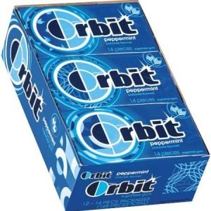 Orbit Gum Peppermint - 12/14PC