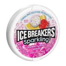 Ice Breaker Tin Sparkling Raspberry Lemon Seltzer - 8/1.5OZ