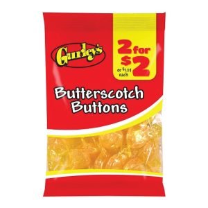 Gurley's 2/$2 Butterscotch Buttons - 12/3.25OZ
