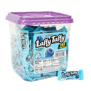 Laffy Taffy Jar Blue Rasp - 145/.34OZ