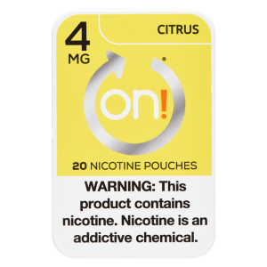 On Pouches 4mg Citrus 5CT
