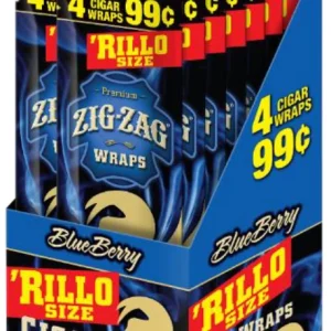 Zig-Zag Rillo Blueberry 4/.99