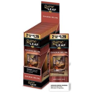 Game Leaf Dark Rum 2/$1.49