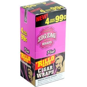 Zig-Zag Rillo Pink 4/.99