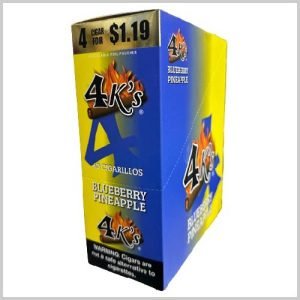 4K Cigar Blueberry Pineapple 4/1.19