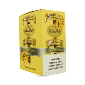 Bluntville Triple Vanilla 25CT/$1.29