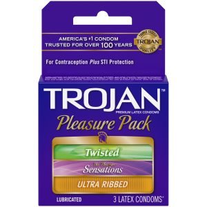 Trojan Pleasure Pack 3pk - 6ct