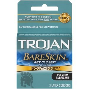 Trojan Bareskin 3pk - 6ct