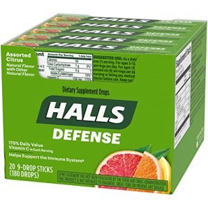 Halls Defense Assorted Citrus - 20CT