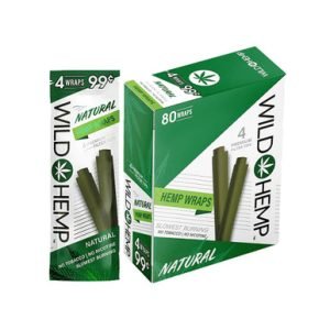 Wild Hemp 4/.99 Wraps Natural