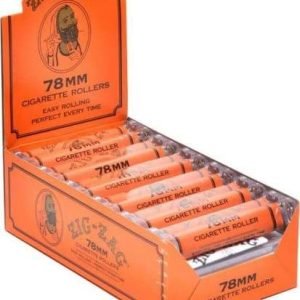 Zig-Zag 78mm Orange Rolling Machine 12CT