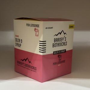 Barney’s Botanicals Pink Lemonade Delta 9 Syrup 50MG 40CT