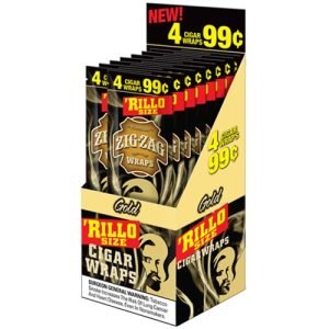 Zig-Zag Rillo Gold 4/.99