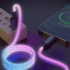 Glow In Dark 12FT iPhone Charging Cable