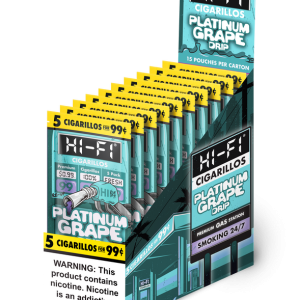 Hi-Fi Cigarillo Platinum Grape Drip 5/.99