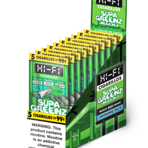 Hi-Fi Cigarillo Supa Greenz Unleaded 5/.99