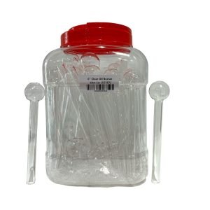 Glass Pipe 6′ 60CT Jar Clear (OB)