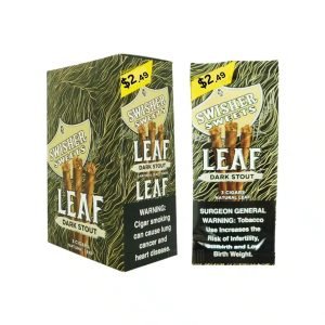 Swisher Sweets Leaf Dark Stout $2.49