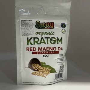 Swag Kratom Red Maeng Da 60CT Capsules
