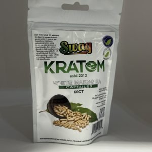 Swag Kratom White Maeng Da 60CT Capsules