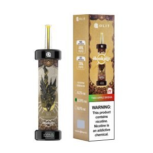 Hookah Lit Two Apple Shisha 40K 1CT