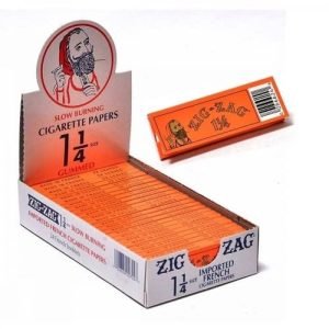 Zig-Zag French Orange 1 1/4 24CT