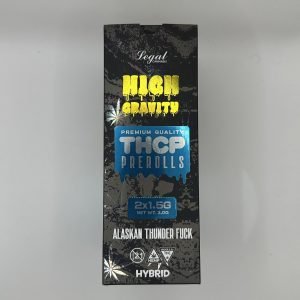 High Gravity THCP Alaskan Thunder Fuck Hybrid Pre-rolls 2x1.5G 10CT