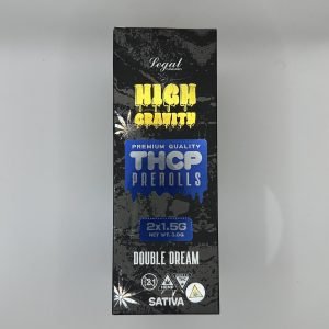 High Gravity THCP Double Dream Sativa Pre-rolls 2x1.5G 10CT