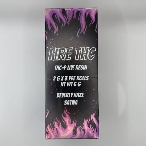 FIRE THC-P Beverly Haze Sativa 2G 3 Pre-Rolls 10CT