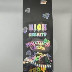 High Gravity HHC x THCP Train Wreck Sativa Pre-rolls 2x1.5G 10CT