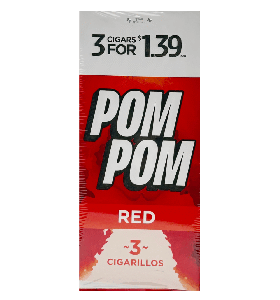 Pom Pom Red 3/1.39