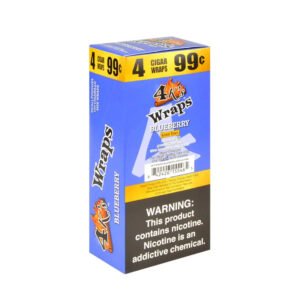 4 Kings Wrap Blueberry .99